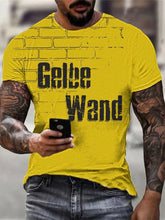 Herren-T-Shirt mit kurzen Ärmeln